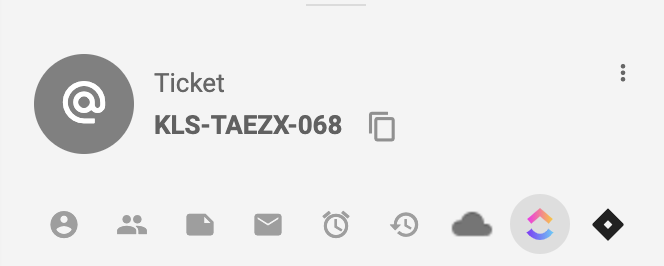 Jira logó a jegy nézetben
