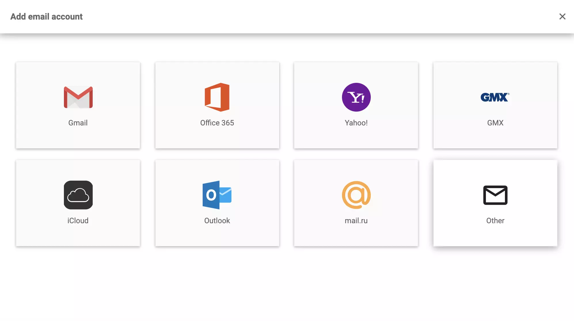 LiveAgent e-mail fiók konfigurációs lehetőségei