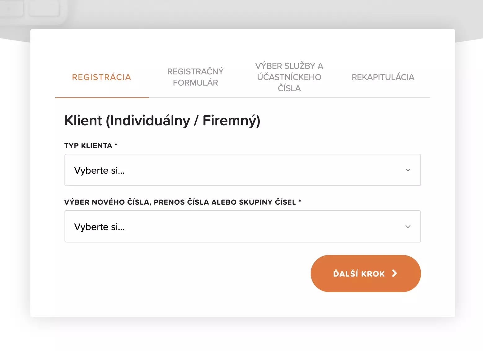 Optimal Call regisztráció