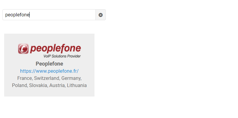 Válaszd ki a Peoplefone-t