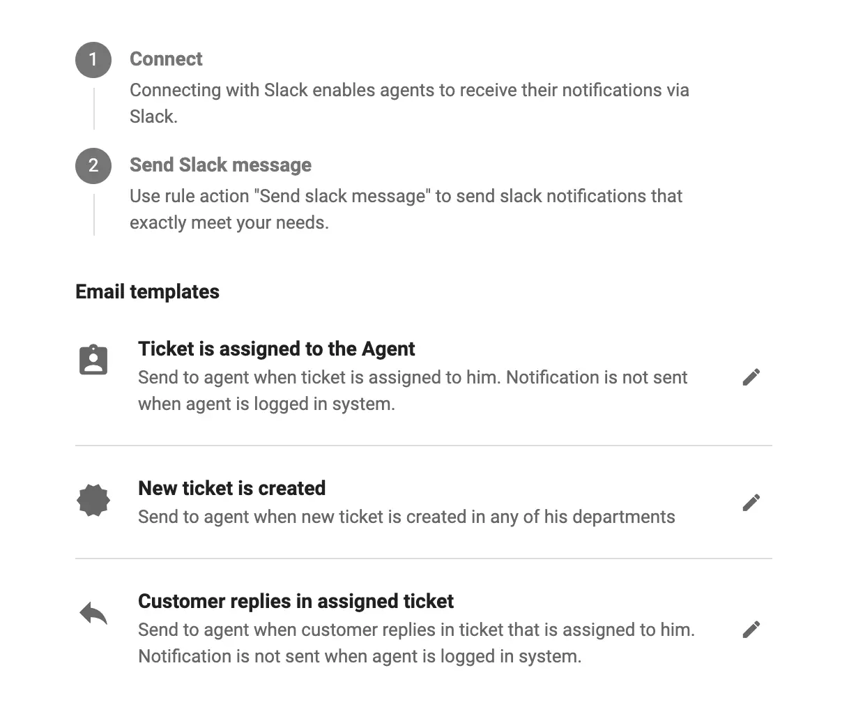Slack integrációs lehetőségek a LiveAgentben