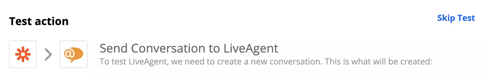 Jira és LiveAgent integráció teszt a Zapieren