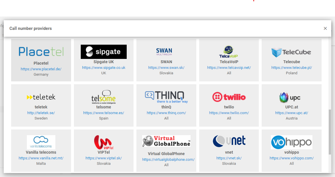 VIPTel LiveAgent VoIP partner