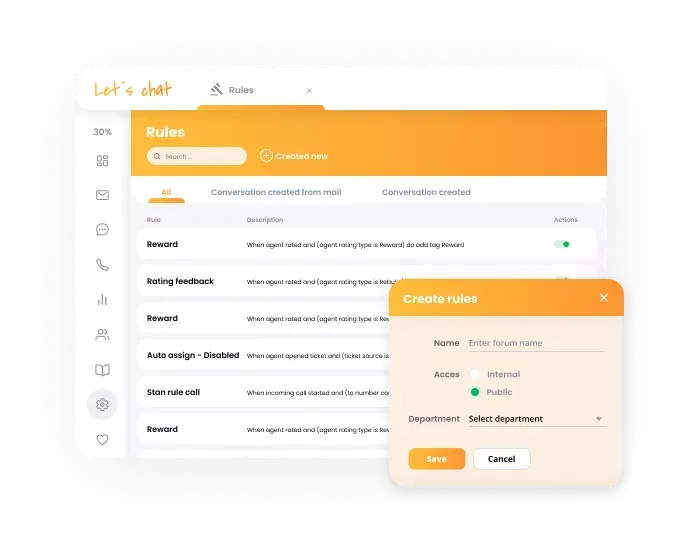 Szabályok és automatizálás