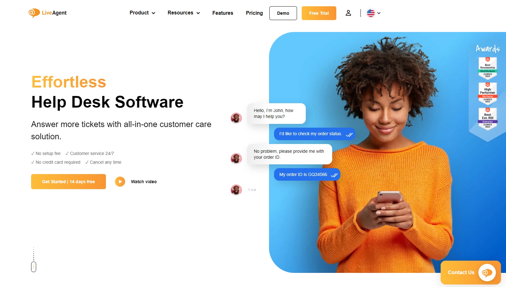 LiveAgent Help Desk szoftver