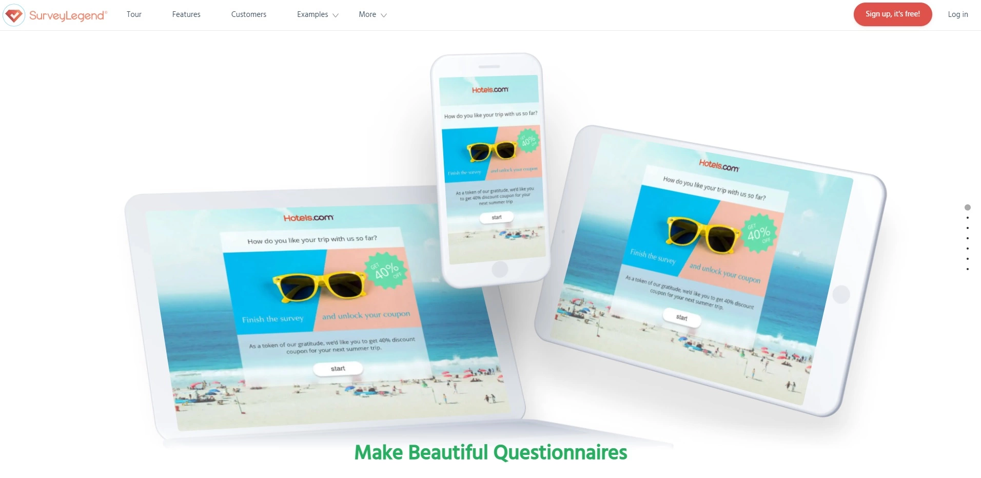 SurveyLegend kezdőoldal