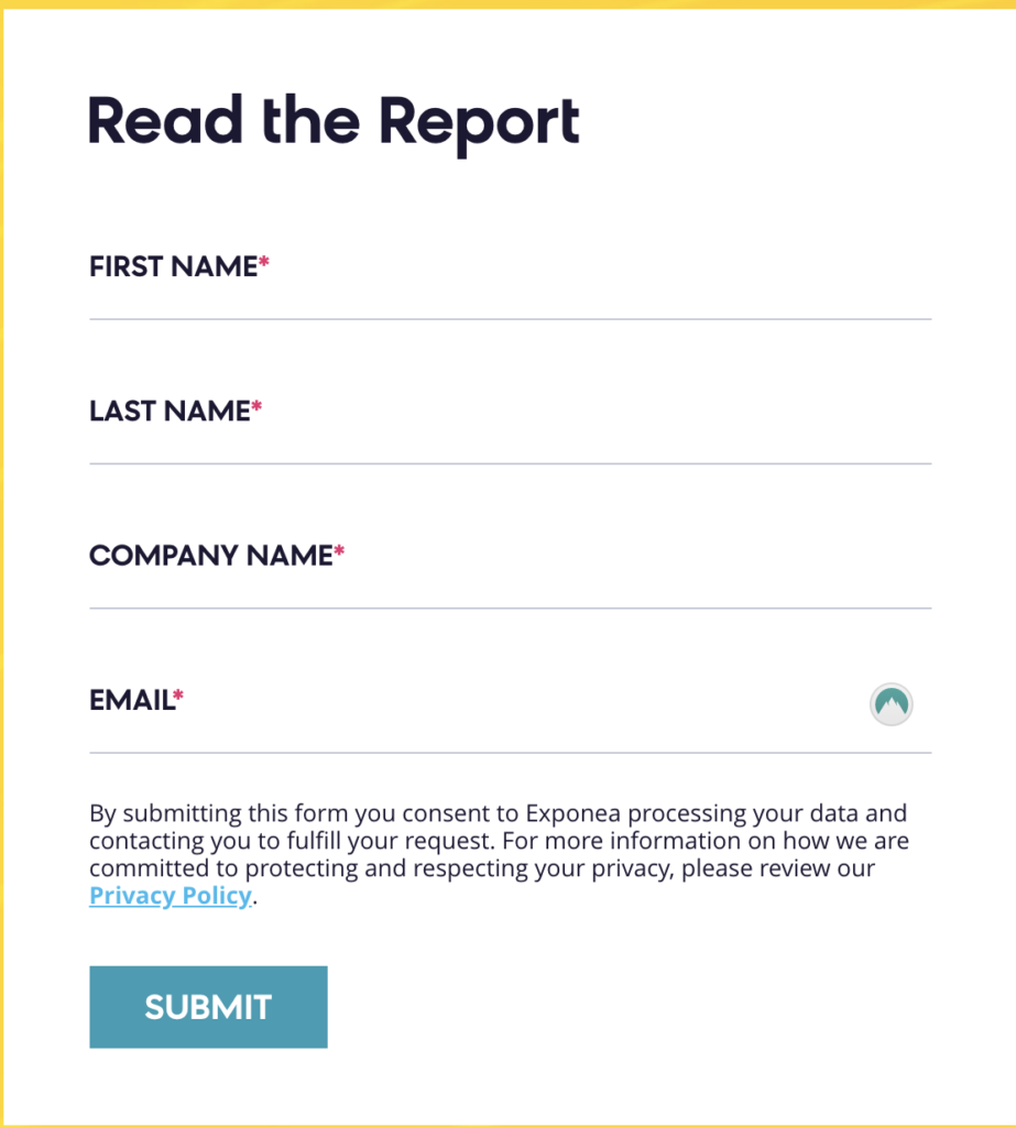 Az Exponea zárt jelentése