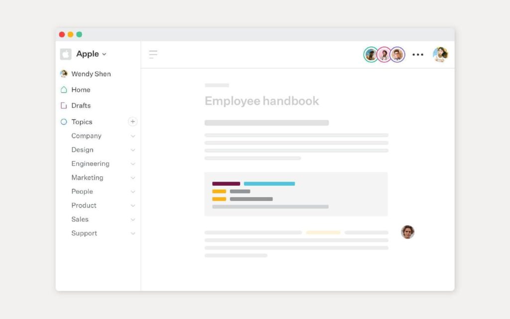A Slab tudásbázis megoldásának képernyőképe